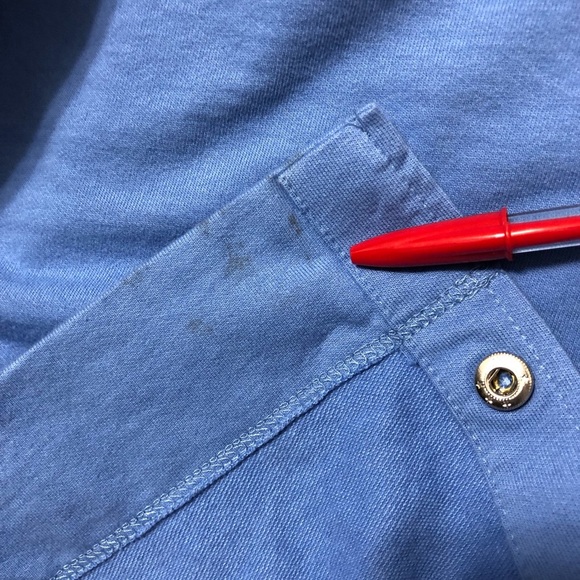 Liz & Me Sport Women Hoodie Size 3X Plus Size Blue Snap Buttons - Picture 12 of 12